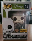 Funko Pop! Disney Jack Skellington #15 Diamond Glitter Hot Topic Exclusive Vinyl