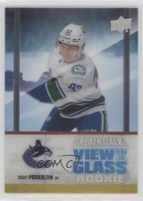 2021-22 Upper Deck Credentials View from the Glass Vasily Podkolzin #VG-16 0y9s