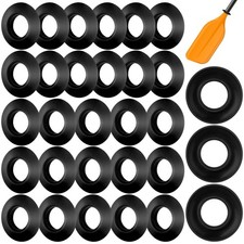 30 Pcs Kayak Drain Plug Scupper Plugs Black Boat Replacement Accessories Set