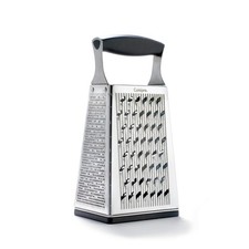 Stainless Steel Cheese Grater with Handle, 4 ...