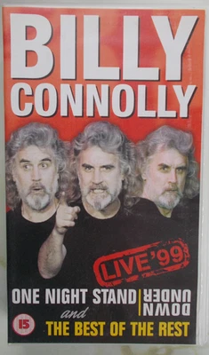 Billy Connolly One Night Stand Down Under and the Best of the Rest VHS Video - Image 1 of 2