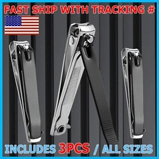 3X Toenail Clippers for Thick Ingrown Toe Nail Heavy Duty Precision Nail Scissor