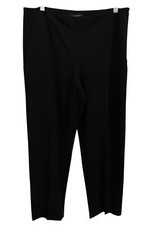 Talbots Petites Heritage Dressy Black Pants 12P Professional/Office Side Zip