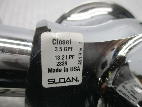 SLOAN 2339 3.5GPF CLOSET NSNP - Picture 4 of 4
