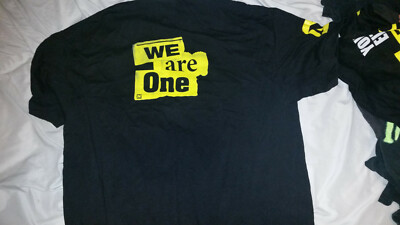 Nexus Newspaper style 2nd Rare Vintage WWF WWE T-Shirt XL As