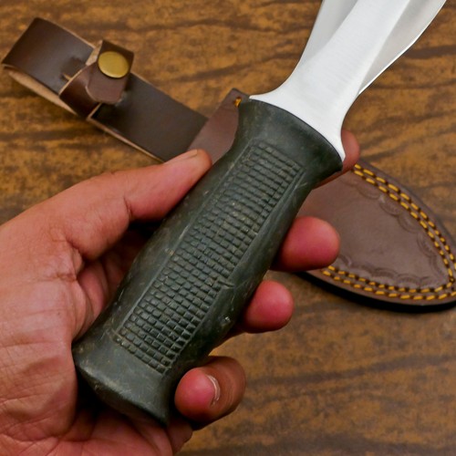 Rody Stan HANDMADE D2 CUSTOM PLASTIC BOOT DAGGER SKINNER HUNTING CAMPING KNIFE - Picture 5 of 6