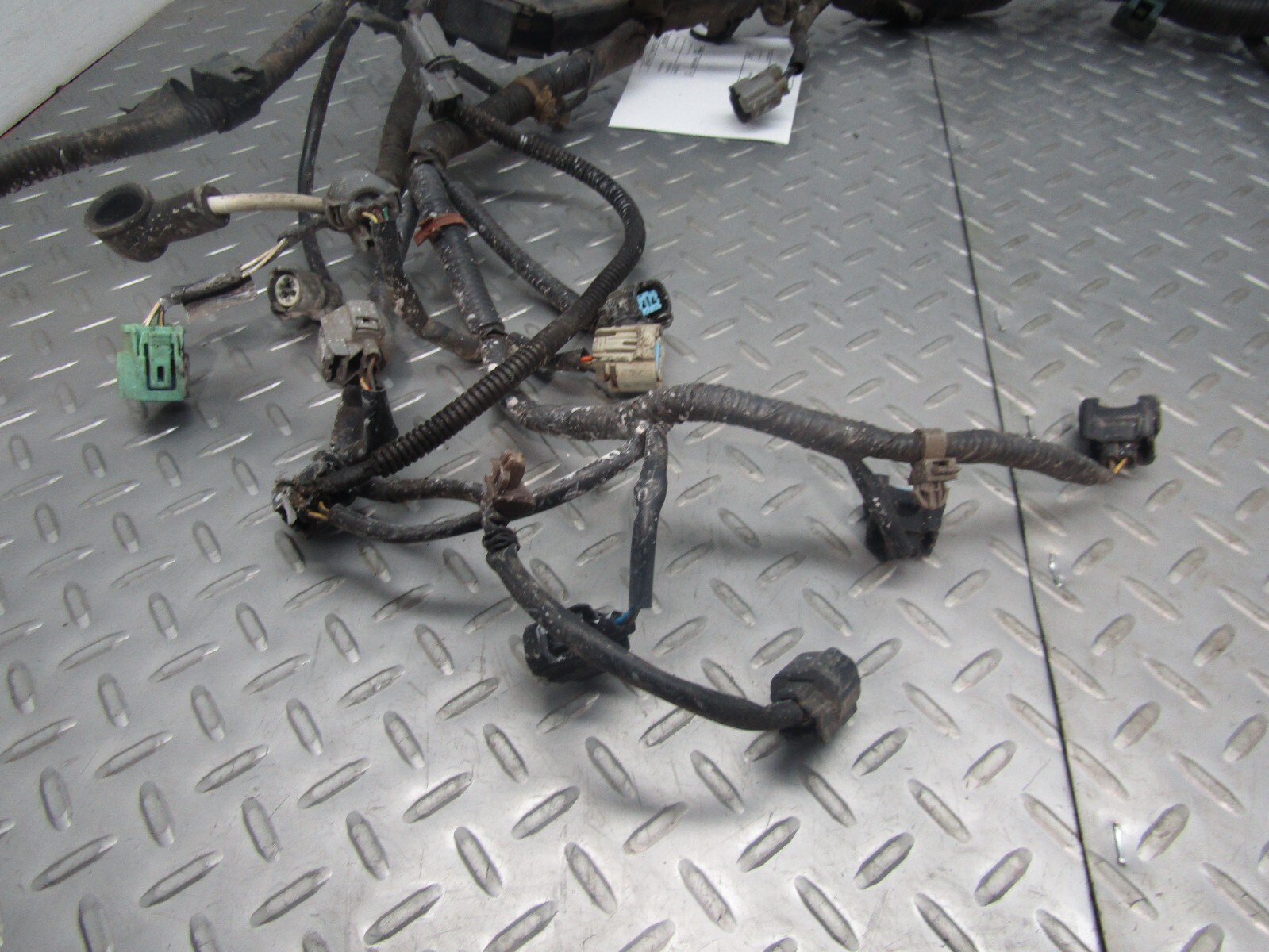 99 00 Honda Civic D16Y7 MANUAL MT 5spd Engine Harness Wiring Loom OEM