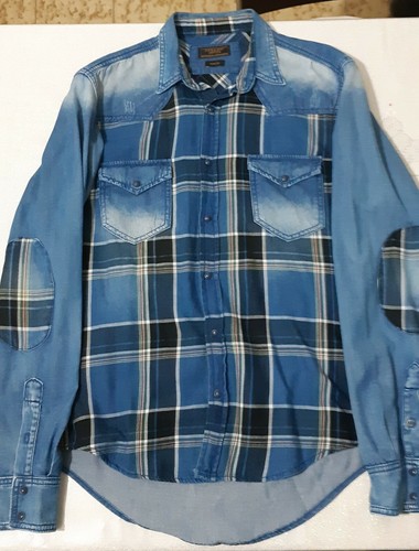 Camicia da uomo modello jeans marca Zara Man taglia M | eBay