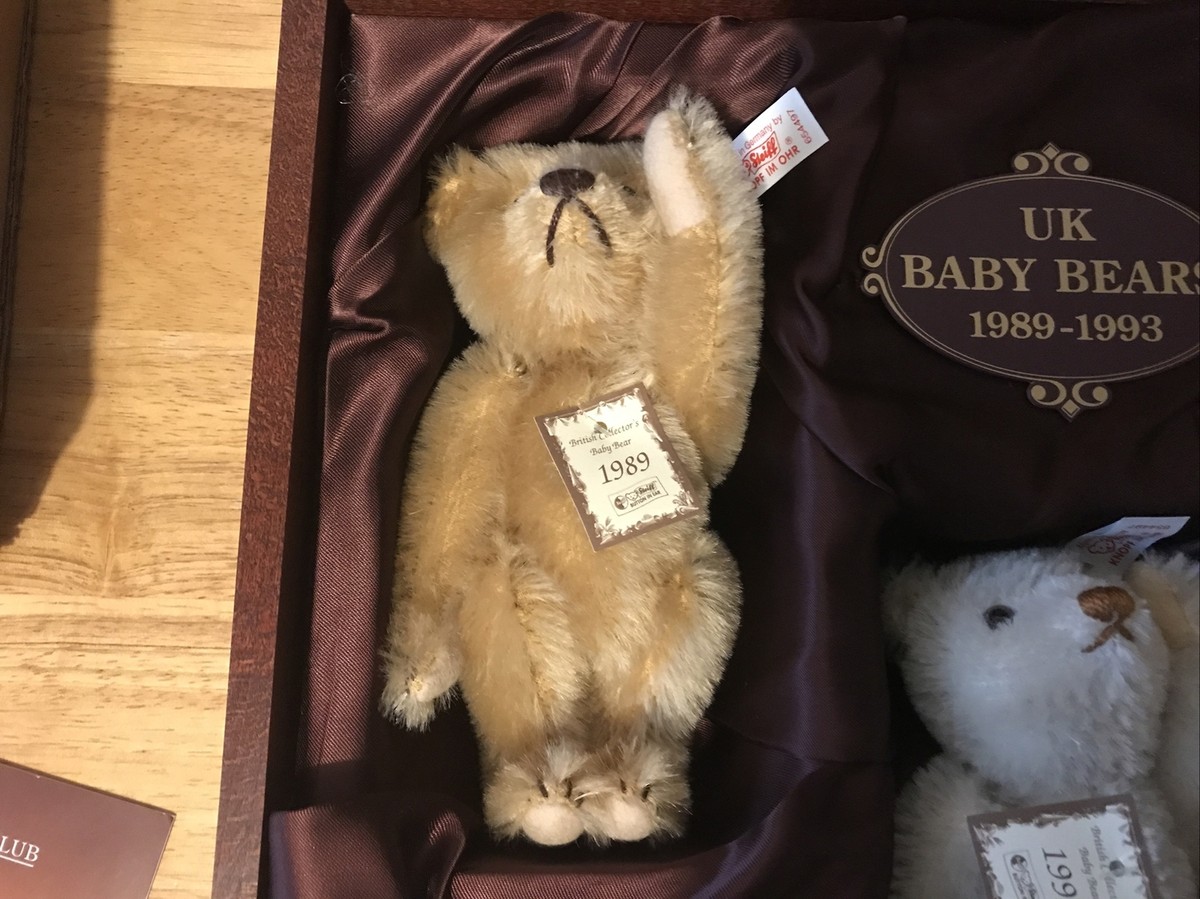 Steiff BABY BEAR SET 1989～1993 シュタイフ ベビーベア 5体セット 激