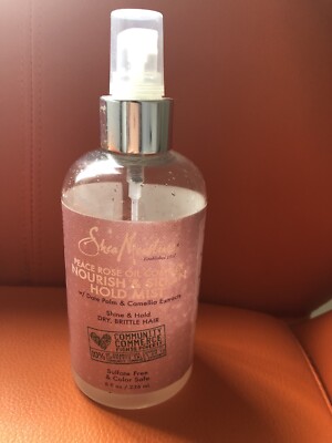 Shea Moisture Peace Rose Oil Complex Nourish & Silken Hold Mist-Torino Pro Brush