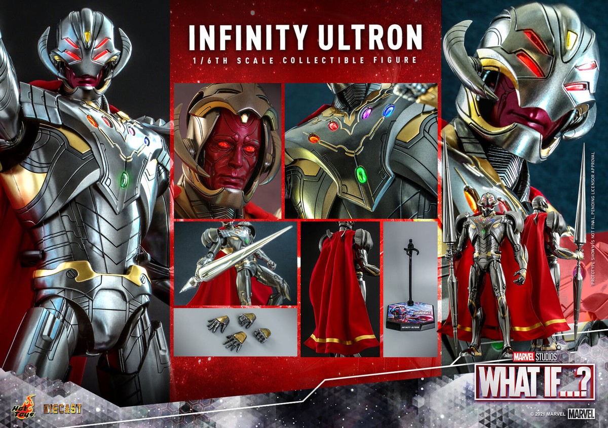 HT HotToys TMS063D44 What If..? 1/6 Infinity Ultron Action Figure