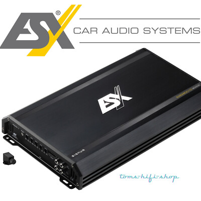 ESX SXE-2800.1D digitaler 1-Kanal Verstärker 2800 Watt Subwoofer Endstufe Signum