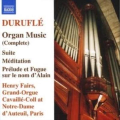 DURUFLE/MESSEN: KOMPLETTE ORGELMUSIK (CD.)