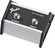 NEW - Fender 2-Button Footswitch: Channel Select/Effects, On/Off with 1/4" Jack