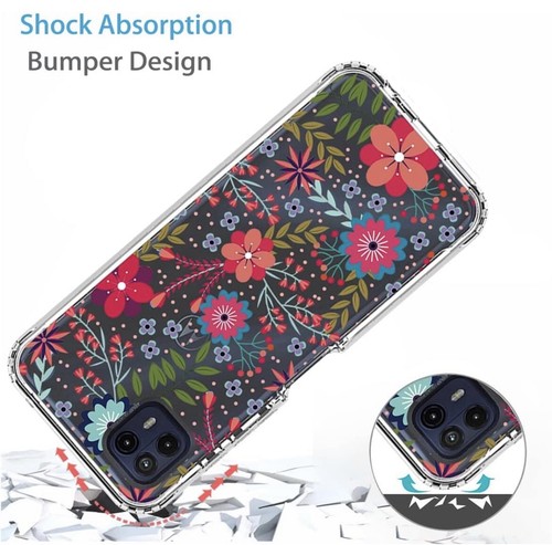 for Moto G50 5G Case Shockproof TPU Printed Phone Case Cover Flower - Picture 7 of 7
