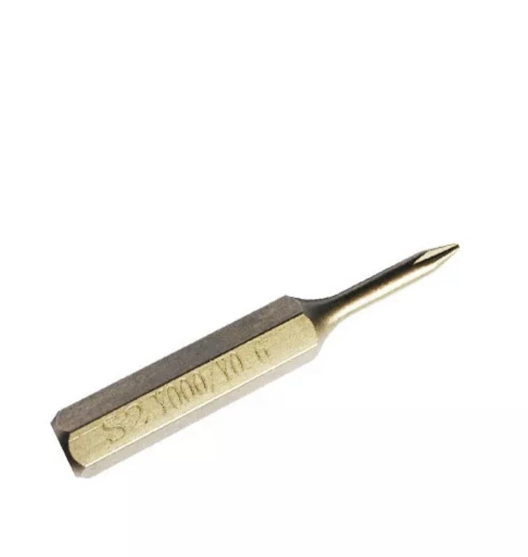 4PC Y000 Tri Point Y0.6 micro Screwdriver Bits for iPhone 7 8 XS XR Hex system 4 - Image 2 of 4