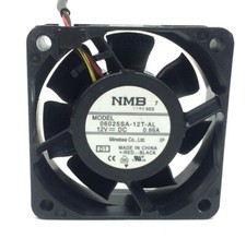 NMB 06025SA-12T-AL 12V 0.66A 3-wire Cooling Fan