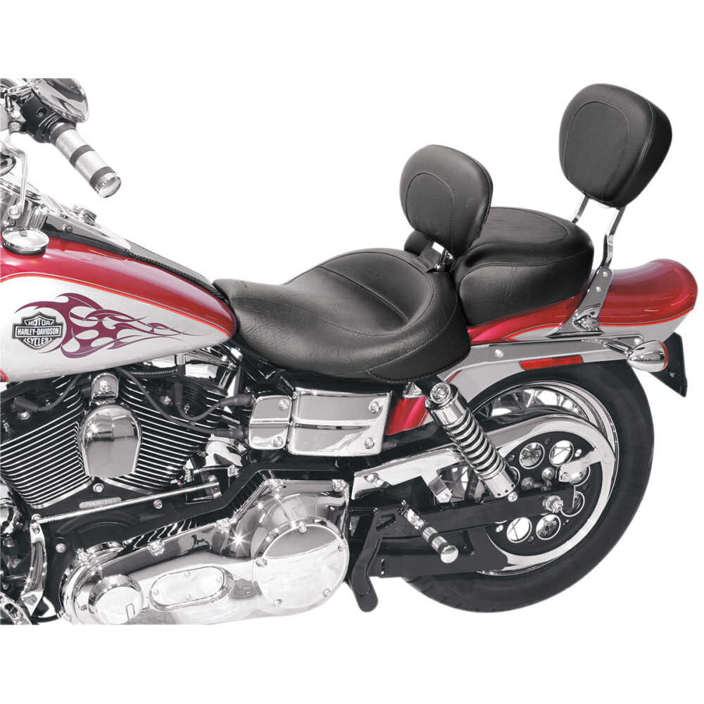 Mustang Wide Vintage Solo Seat - Driver's Backrest - FXD '06