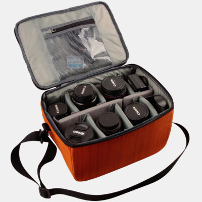 Large Camera Bag Insert Storage Lens Partition For DSLR Canon Nikon Sony Lens