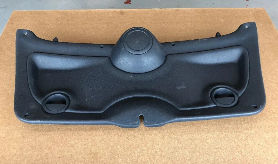 Mini Cooper S R50 2002-2006 maletero trasero equipaje piso cubierta de herramientas negro OEM Foto 2 de 4