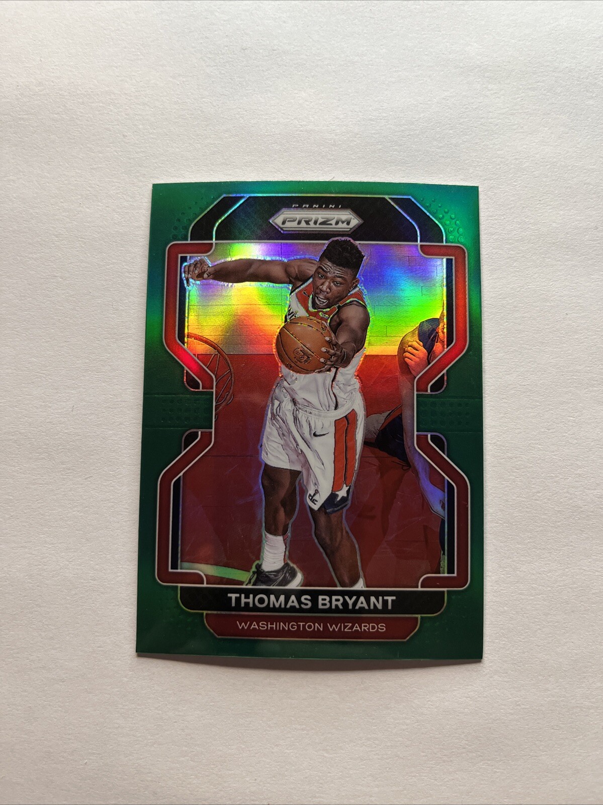 2021-22 Panini Prizm - Green Prizm #7 Thomas Bryant