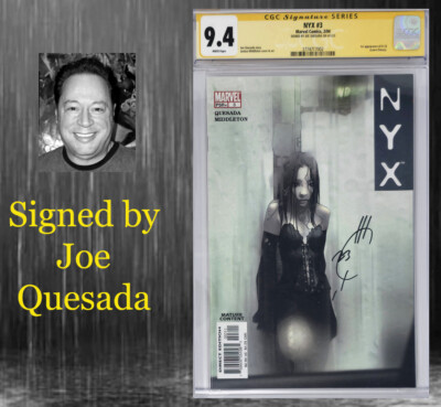 XYX #3 CGC (2004) Marvel, 1st appearance X-23 Signed by Joe Quesada!