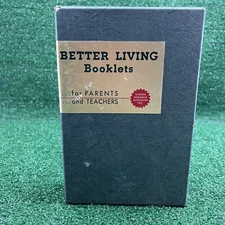 Better Living Booklets for Parents and Teachers 18 Booklets with Box 1950s