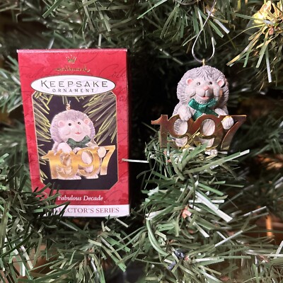Hallmark Keepsake Christmas Ornament - Fabulous Decade - 1997 - MIB Collector s