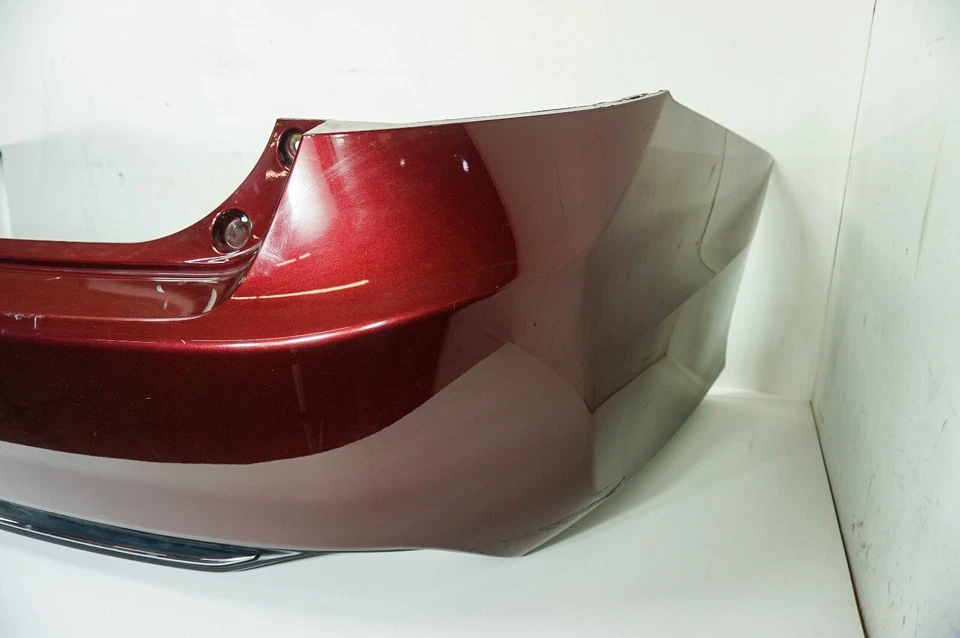 Conjunto de tampa de para-choque traseiro 13-15 Honda Accord LX OEM R548P, vermelho basco 5086 - Imagem 3 de 4