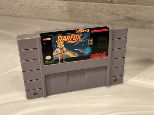 Star Fox (Super Nintendo, SNES, 1993) Authentic Cart