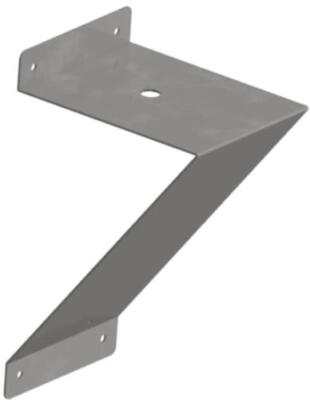 Universal Side Mounting Beacon Light Bracket with 5.5'' Width