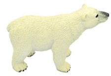Polar Bear Very Nice Life Like Plastic Replica 4.5"L x 3.5"T - OK01 B610