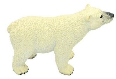 Polar Bear Very Nice Life Like Plastic Replica 4.5