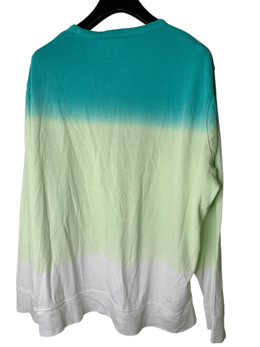 Polo Ralph Lauren WHITE DIP DYE MULTI Big Pony Spa Terry Felpa XXL NUOVA CON ETICHETTE