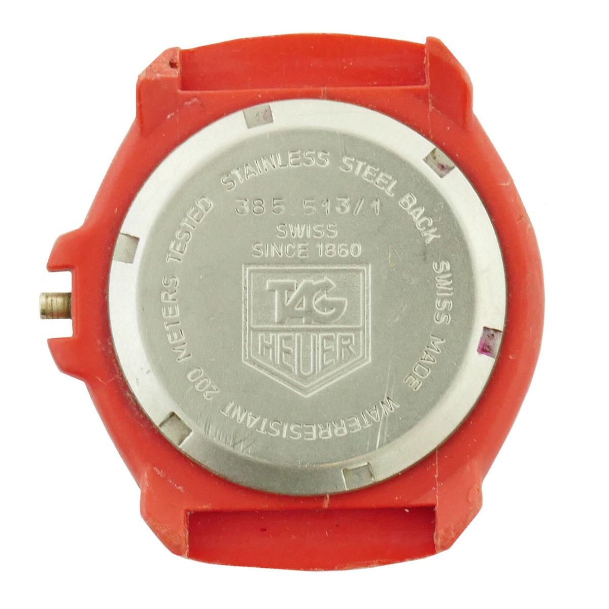 TAG HEUER FORMULA 1 385.513/1 BLACK BEZEL / RED CASE FOR