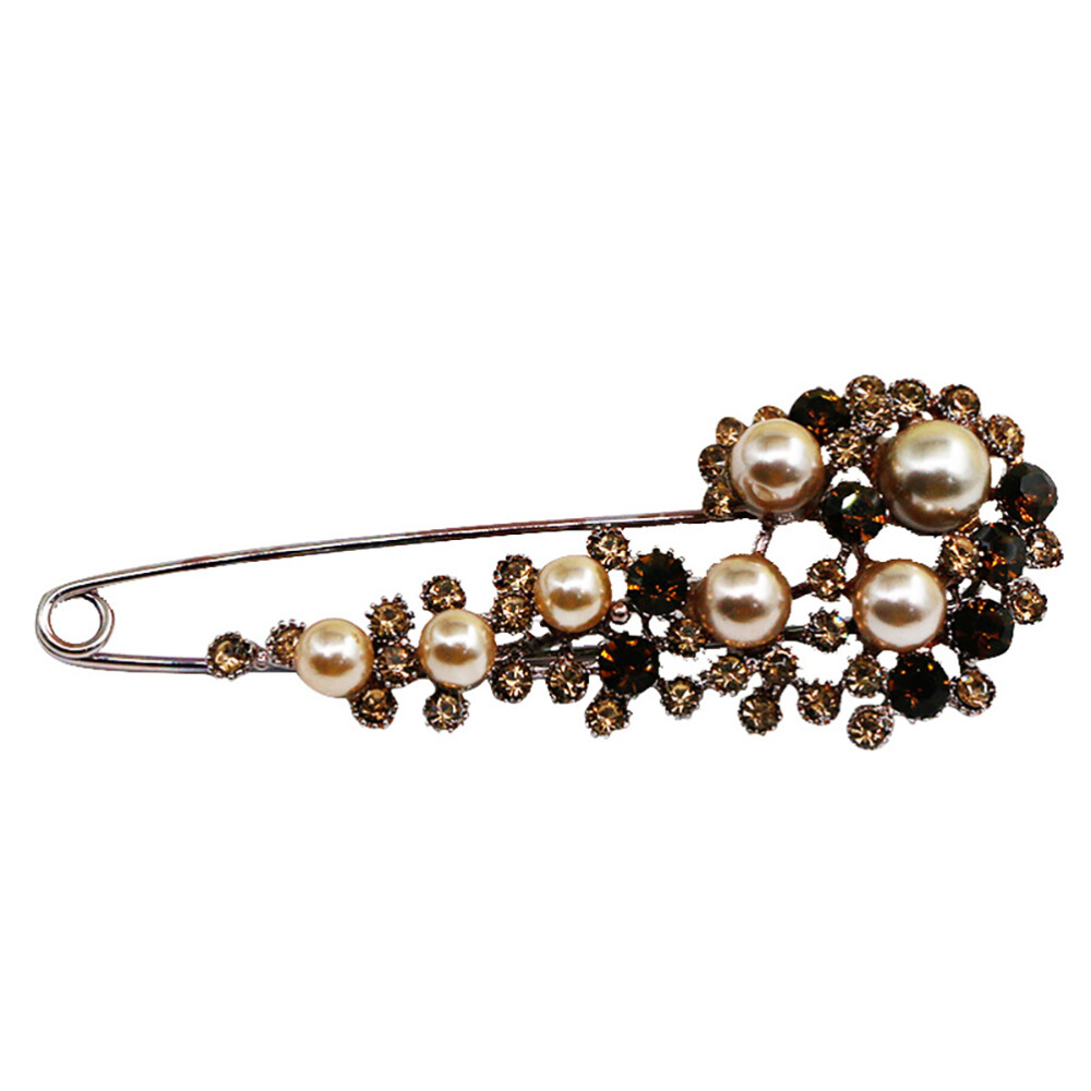 12 Stück Damen Broschen Set - Perlenbrosche Für Kleidung & Schals