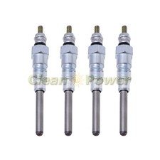 4 Pieces Glow Plug for Kubota V1903 V2003 V2403 V2203 V2203-M V2203-A Engine
