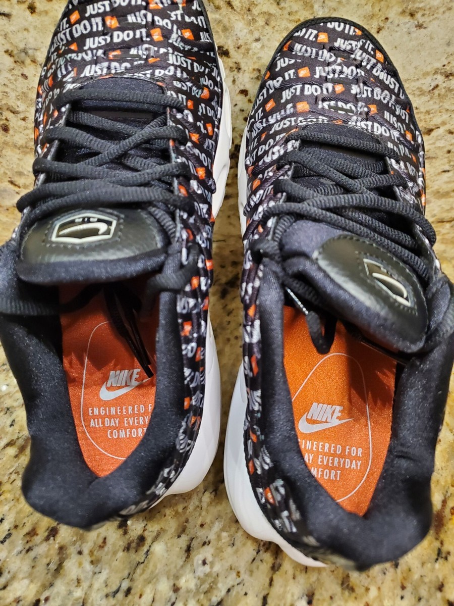 nike tn orange just do it