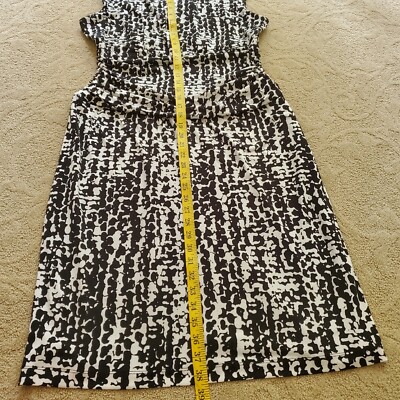 nine west dresses black and white Nine West Size 8 Brown Floral Dress NWT