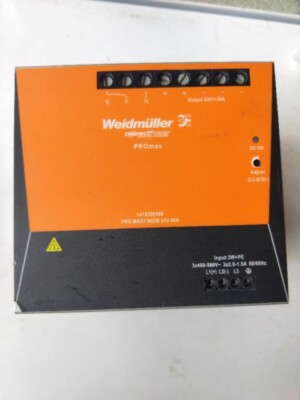 1pcs used Weidmuller PRO MAX3 960W 24V 40A 1478200000