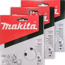 Makita 30 Piece - Multi Grit Sanding Disc Set For 5 Inch Random Orbit Sanders
