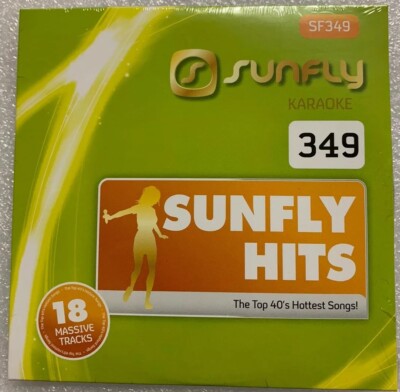Sunfly Hits Karaoke Disc Vol 349 SF349 CDG Disc