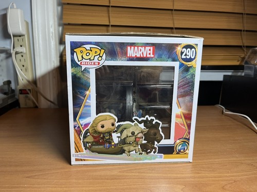 ¡Nuevo Funko Pop! Ride Super Deluxe: Marvel's Thor: Love and Thunder The Goat Boat Boat - Imagen 2 de 3