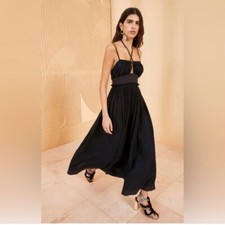 Ulla Johnson Freya halterneck midi dress