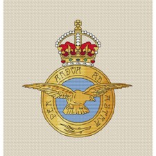 RAF Badge CIII Cross Stitch Design (kit or chart)