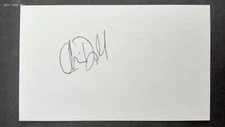 2004 Kane County A's: Chris Dunwell, SIGNED 3x5 Card