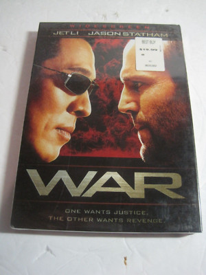 War (DVD, 2007, Widescreen Edition) NEW, JET LEE, JASON STATHAM | eBay