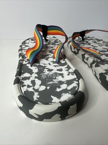 REI CO-OP Rainbow Pride Unisex Thong Sandals Men's 9 Woman's 10 EXCELLENT - Bild 6 von 11