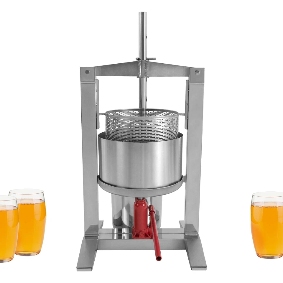 Espremedor de mão resistente 20L - Espremedor de suco de aço inoxidável, cofre para máquina de lavar louça - Imagem 4 de 4