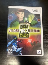 Ben 10: Alien Force - Vilgax Attacks (Nintendo Wii, 2009) Complete